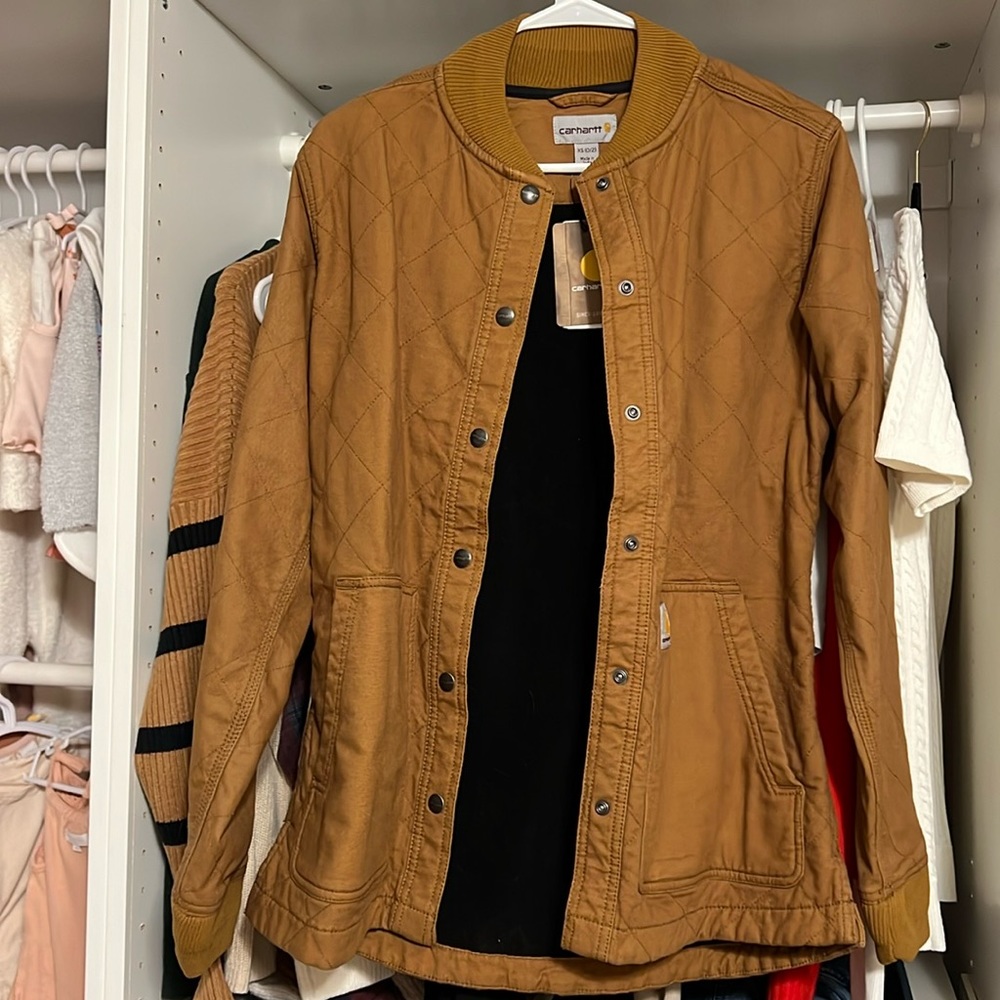Nwt carhartt quilted jacket